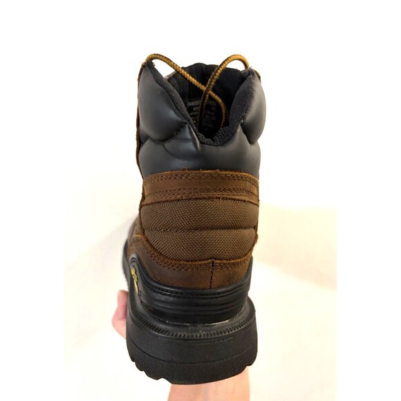 Herman Survivors Steel Toe Waterproof Oil Resistant Men’s Boots 10.5 Brown Black - Picture 6 of 14